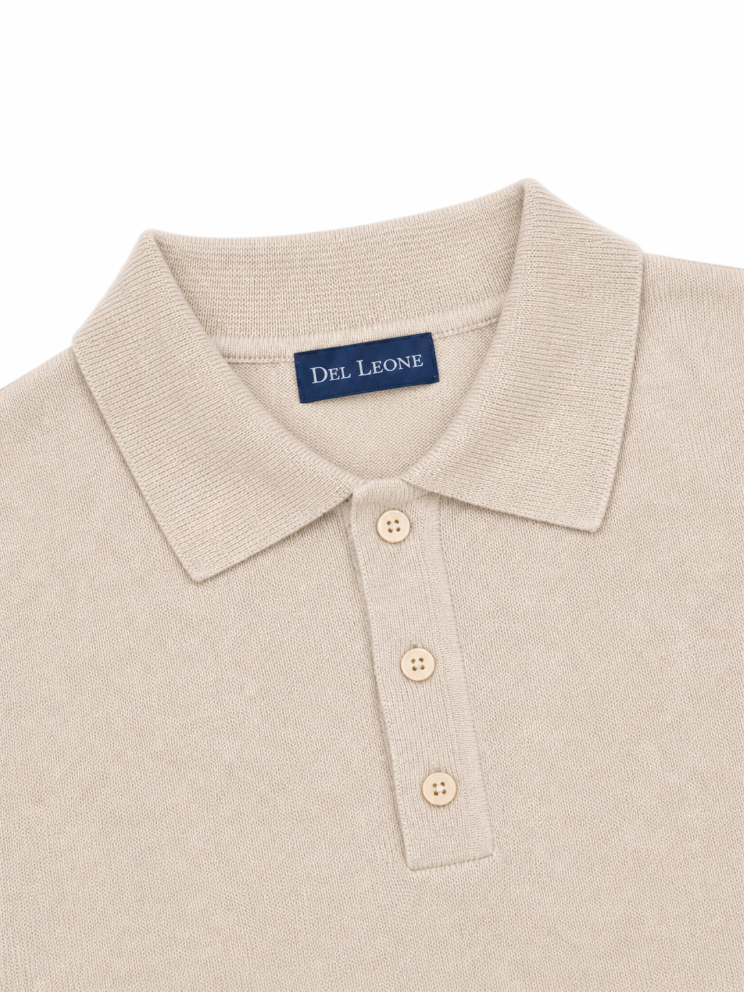 Polo Tricot Bege