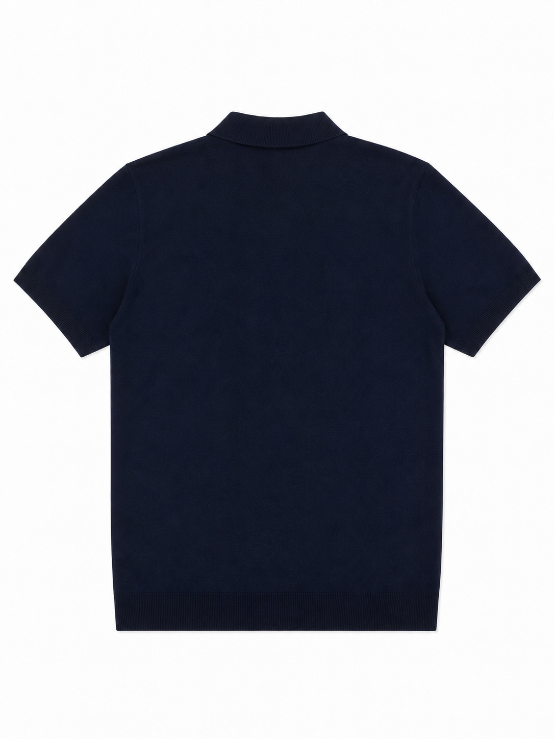 Polo Tricot Azul Marinho