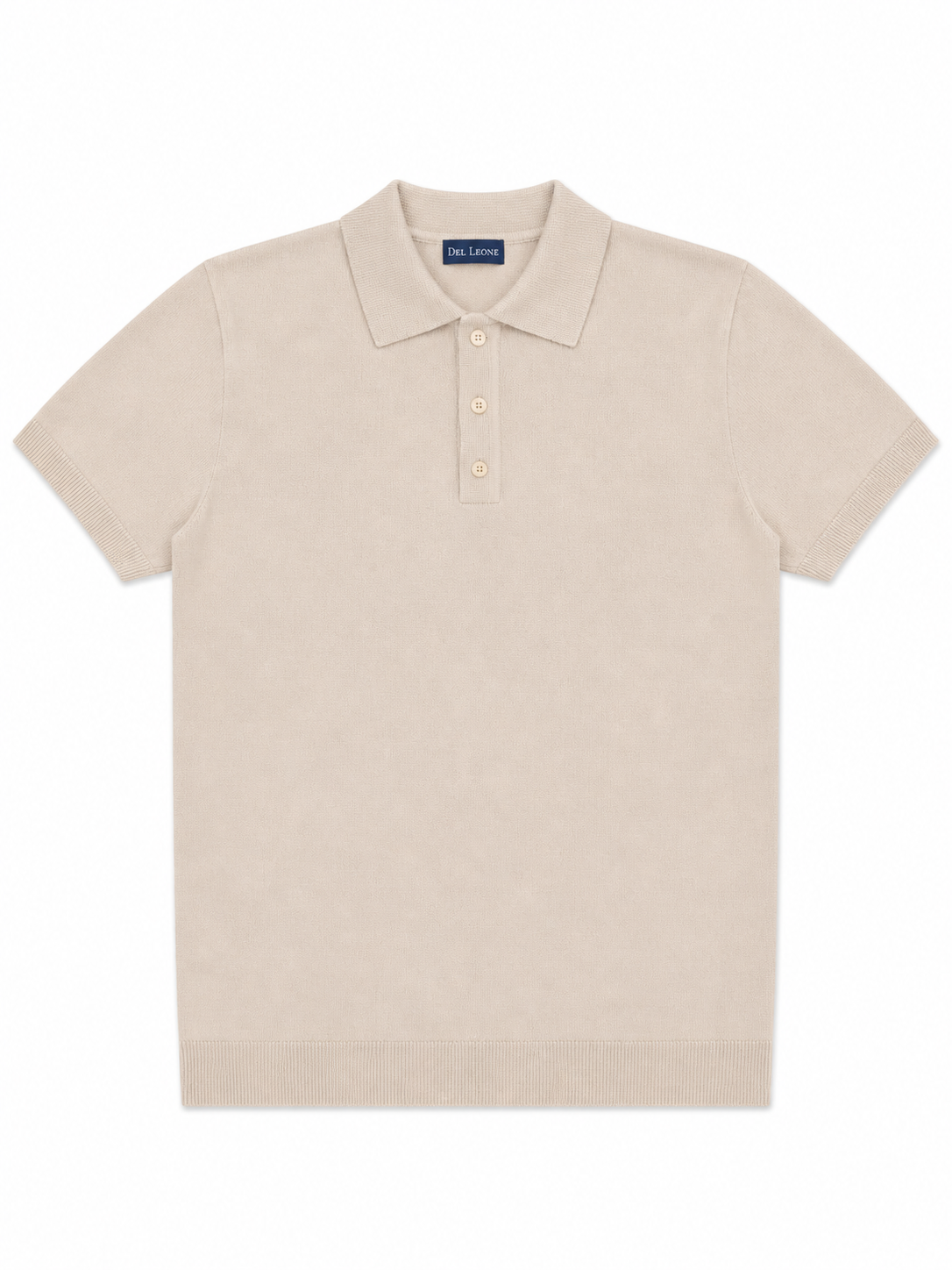 Polo Tricot Bege