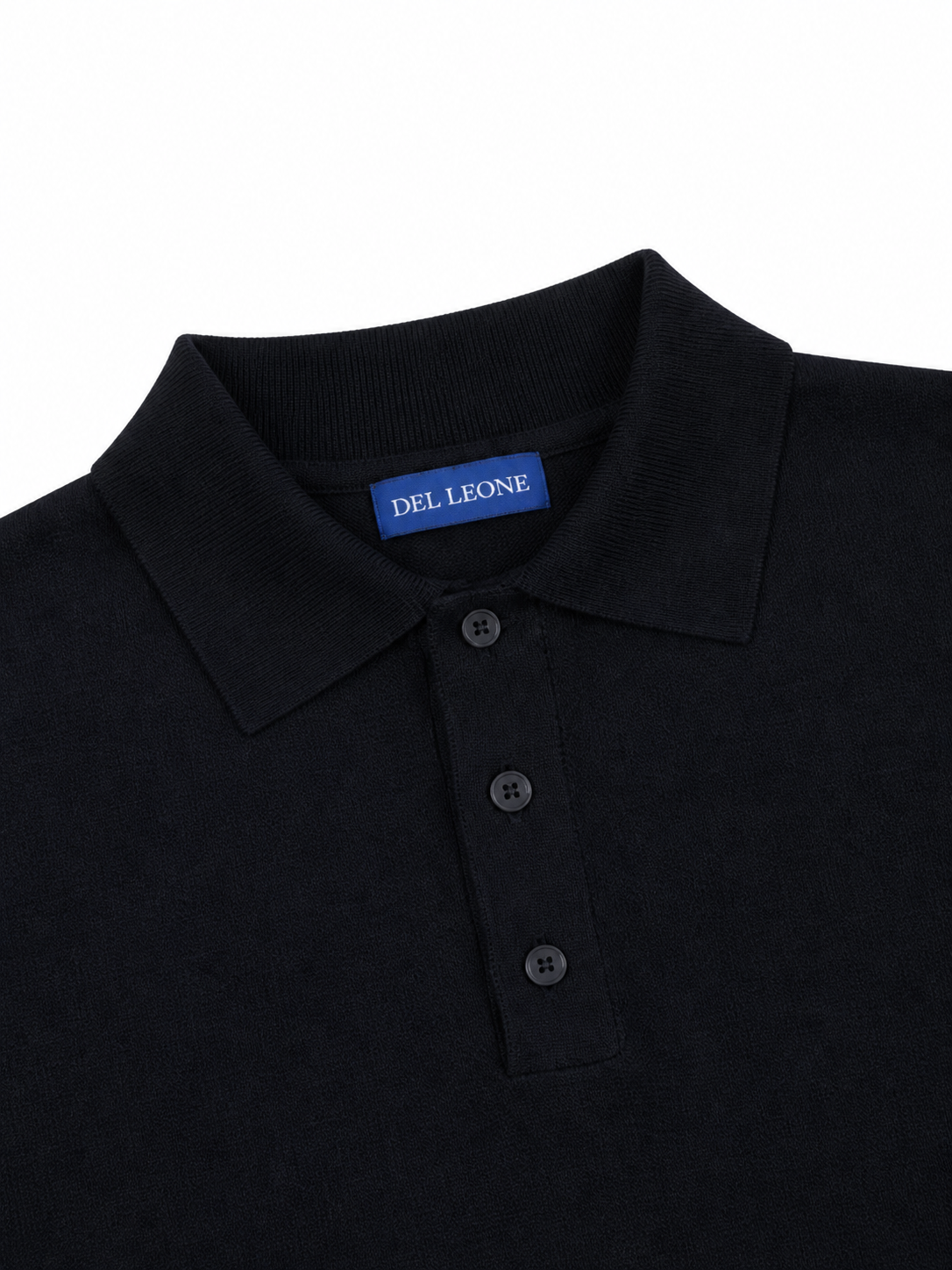 Polo Tricot Preto